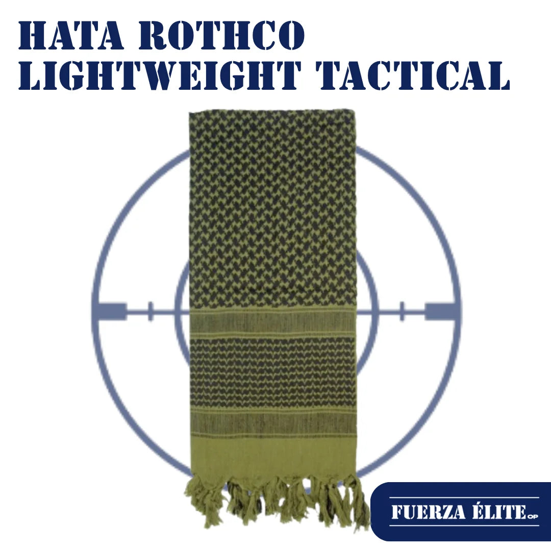 HATA ROTHCO LIGHTWEIGHT TACTICAL DESERT KEFFIYEH OLIVE DRAB REF 4537