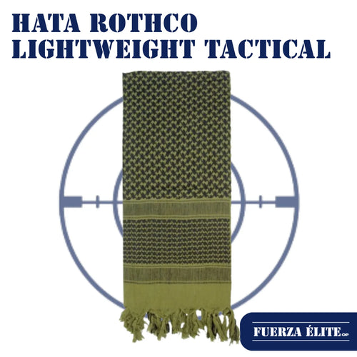 HATA ROTHCO LIGHTWEIGHT TACTICAL DESERT KEFFIYEH OLIVE DRAB REF 4537