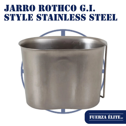 JARRO ROTHCO G.I. STYLE STAINLESS STEEL CANTEEN REF 512