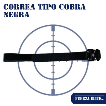 CORREA TIPO COBRA NEGRA