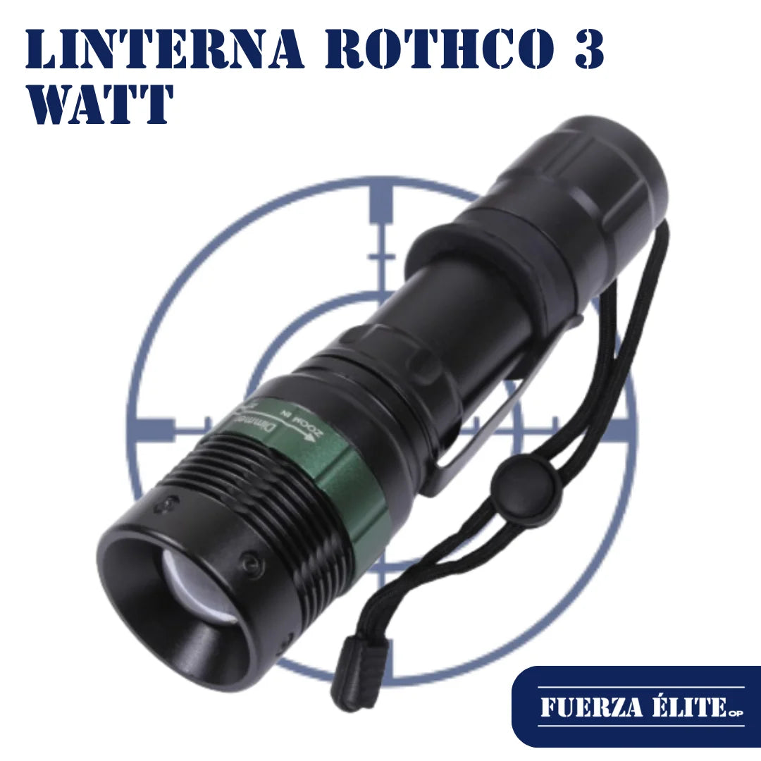 LINTERNA ROTHCO 3 WATT REF 861