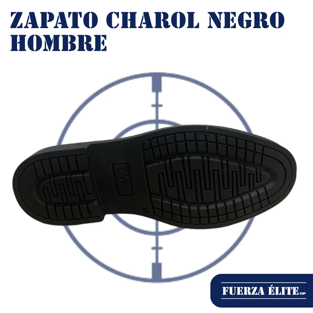 ZAPATO CHAROL NEGRO REF 153110-02 HOMBRE