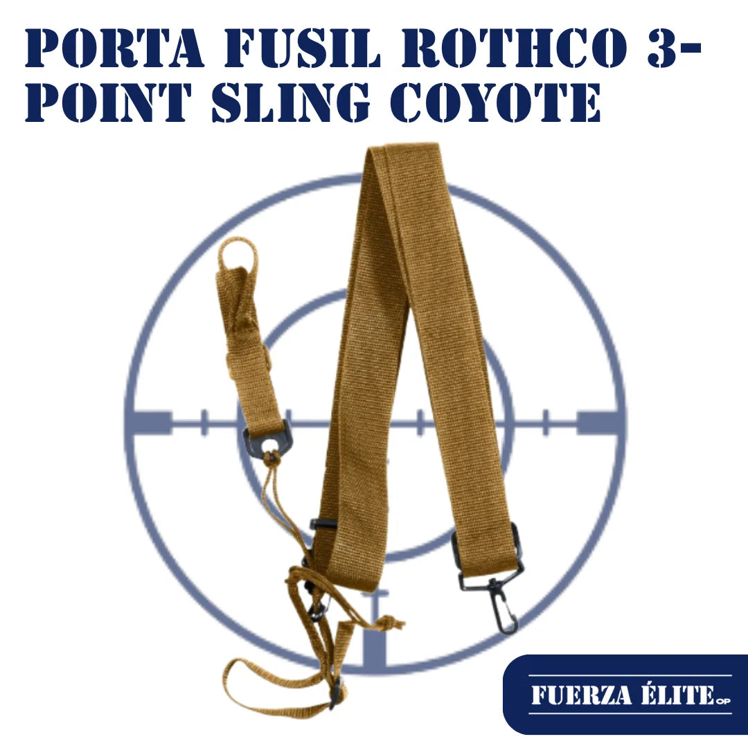 PORTA FUSIL ROTHCO 3-POINT SLING COYOTE REF 4077