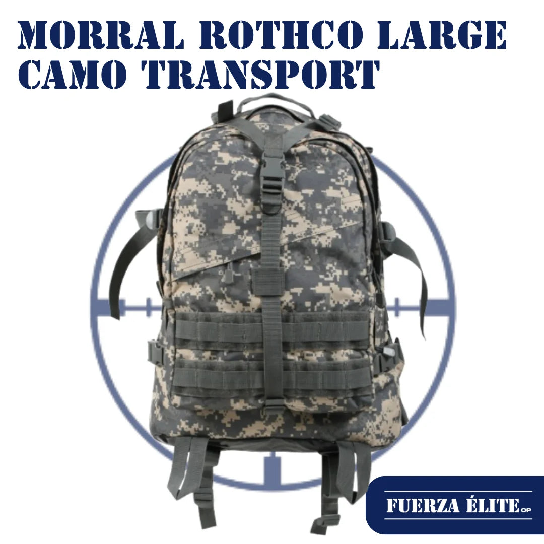 MORRAL ROTHCO LARGE CAMO TRANSPORT ACU DIGITAL CAMO REF 7237