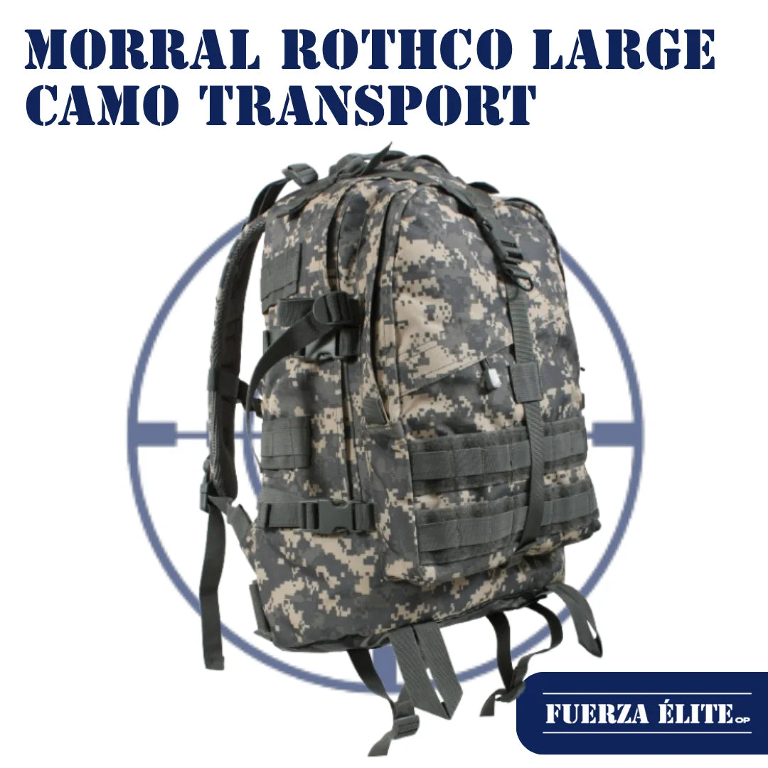 MORRAL ROTHCO LARGE CAMO TRANSPORT ACU DIGITAL CAMO REF 7237