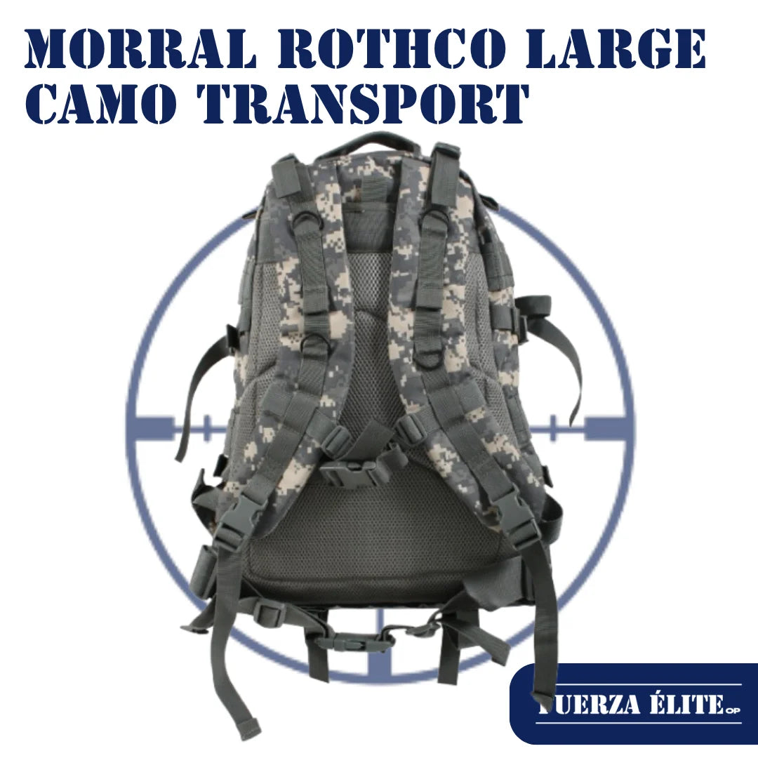 MORRAL ROTHCO LARGE CAMO TRANSPORT ACU DIGITAL CAMO REF 7237