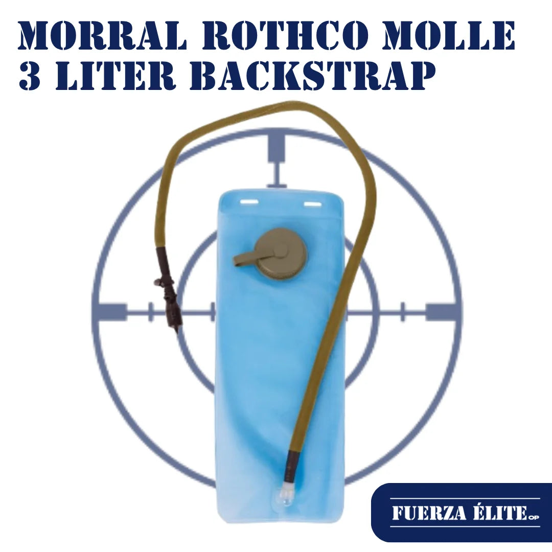 MORRAL ROTHCO MOLLE 3 LITER BACKSTRAP HYDRATION SYSTEM COYOTE REF 2825