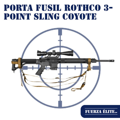 PORTA FUSIL ROTHCO 3-POINT SLING COYOTE REF 4077