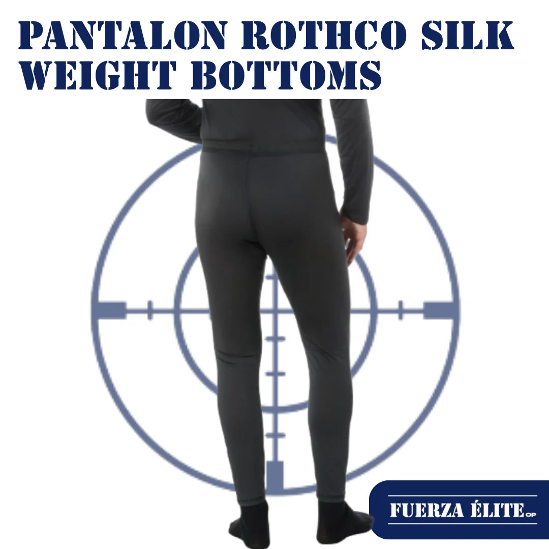 PANTALON ROTHCO GEN III SILK WEIGHT BOTTOMS BLACK REF 65020