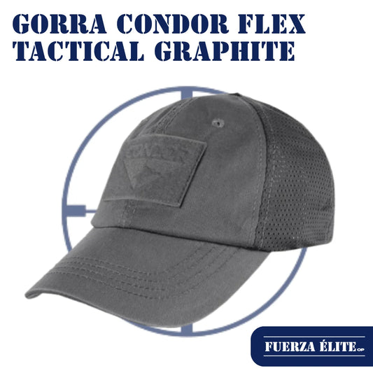 GORRA CONDOR MESH TACTICAL GRAPHITE REF TCM-018