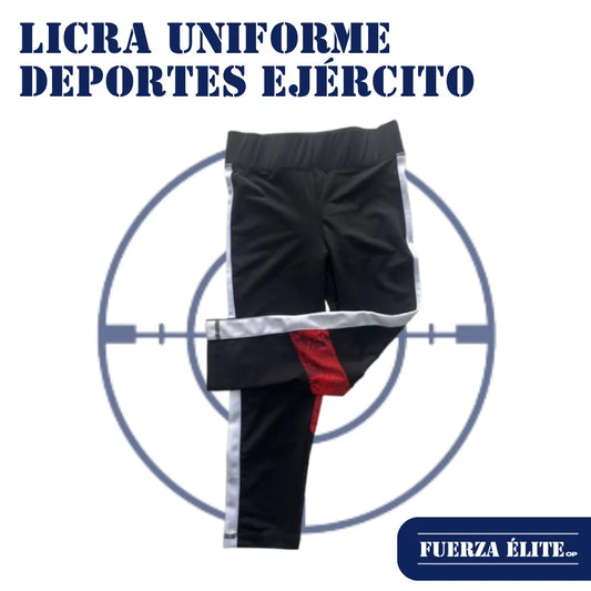 LICRA UNIFORME DEPORTES EJERCITO