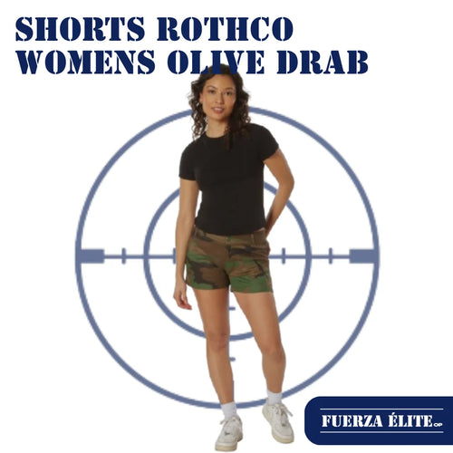 SHORTS ROTHCO WOMENS OLIVE DRAB REF 3176