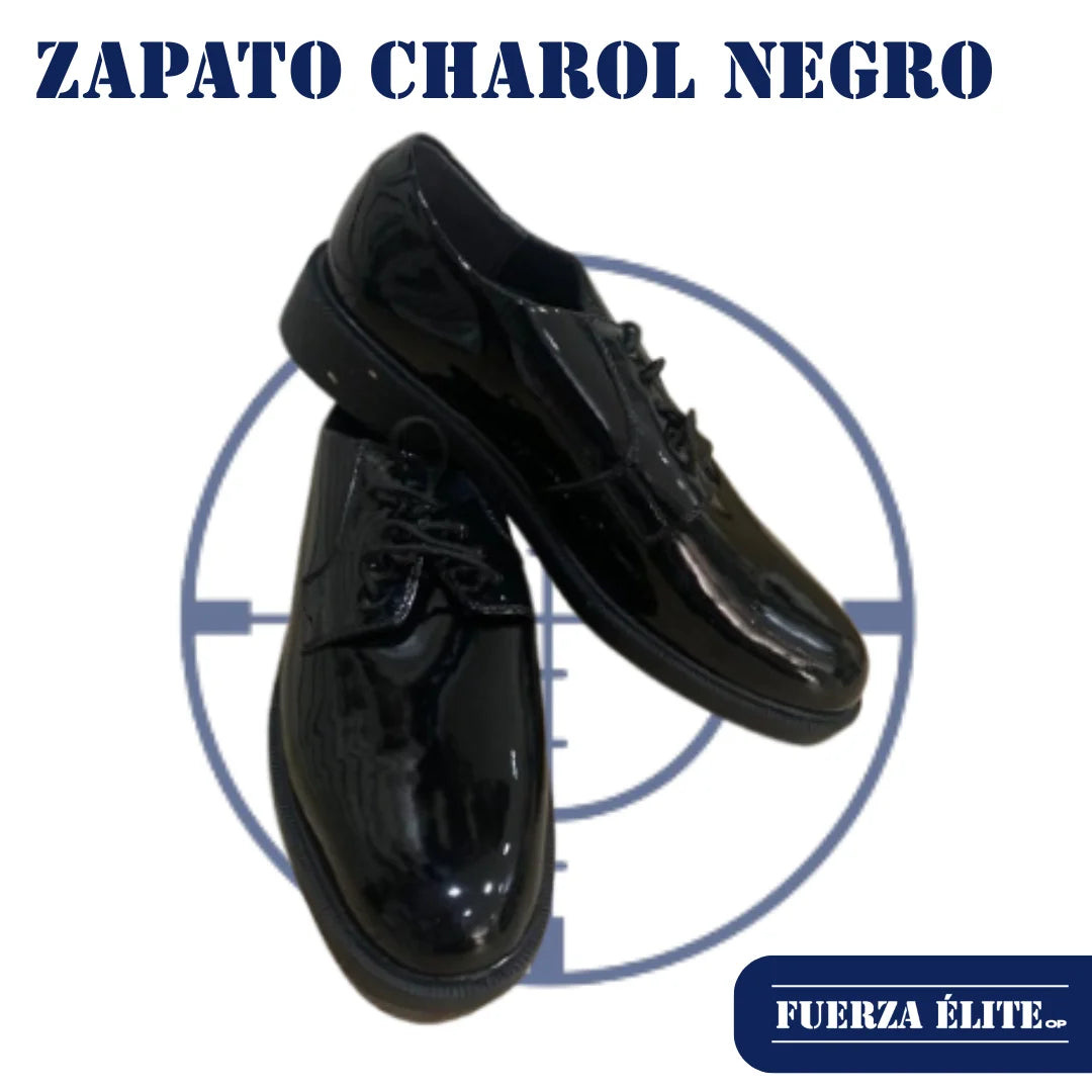 ZAPATO CHAROL NEGRO