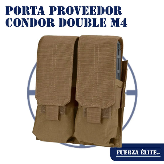 PORTA PROVEEDOR CONDOR DOUBLE M4 COYOTE BROWN REF MA4-498