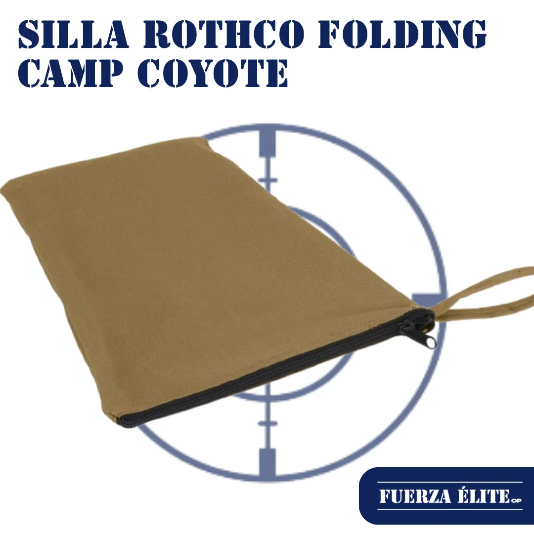 SILLA ROTHCO FOLDING CAMP COYOTE REF 45450