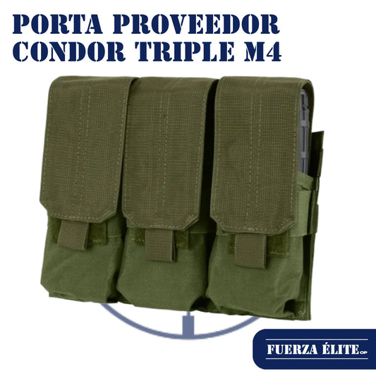 PORTA PROVEEDOR CONDOR TRIPLE M4 OLIVE DRAB REF MA58-001