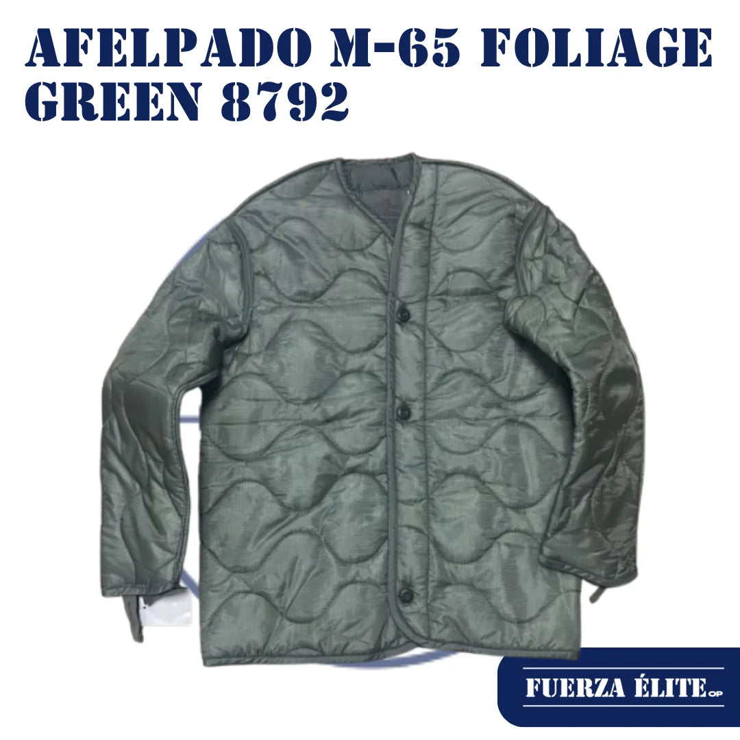 AFELPADO ROTHCO M-65 FIELD JACKET LINER FOLIAGE GREEN REF 8792