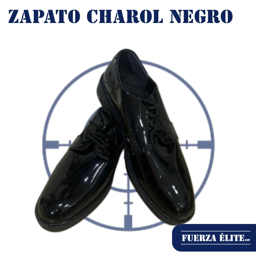 ZAPATO CHAROL NEGRO