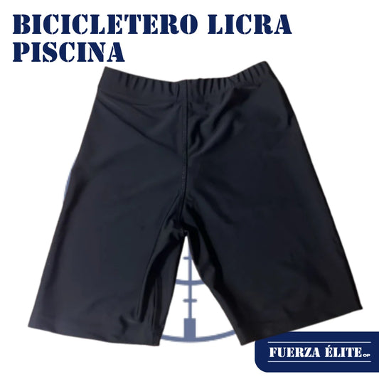 BICICLETERO LICRA PISCINA NEGRO