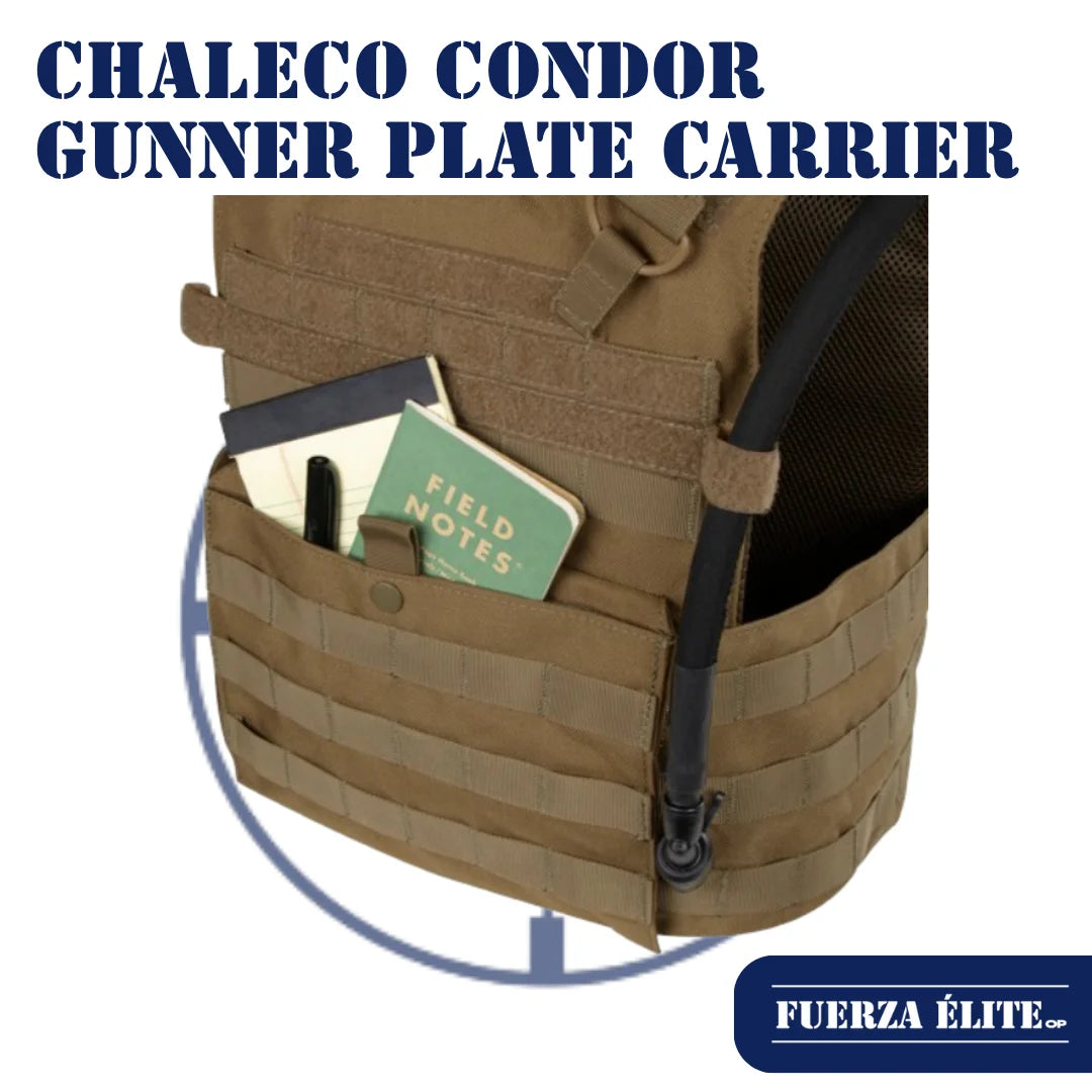 CHALECO CONDOR GUNNER PLATE CARRIER COYOTE BROWN REF 201039-498
