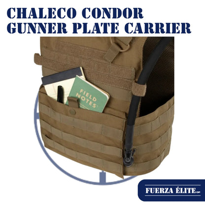CHALECO CONDOR GUNNER PLATE CARRIER COYOTE BROWN REF 201039-498