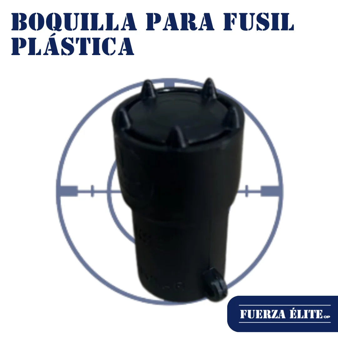 BOQUILLA PARA FUSIL PLASTICA