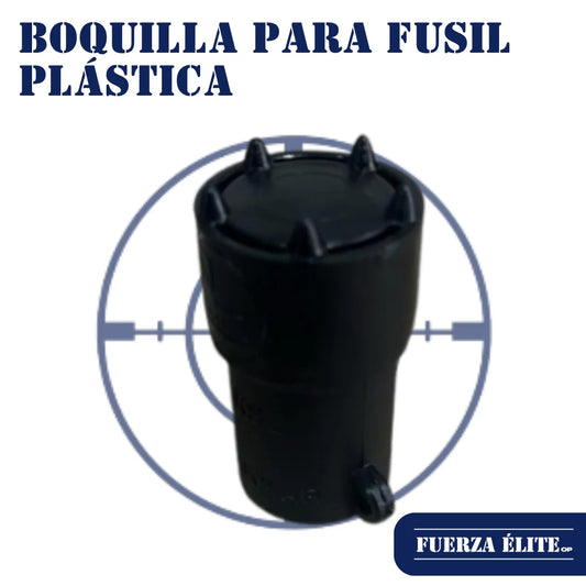 BOQUILLA PARA FUSIL PLASTICA