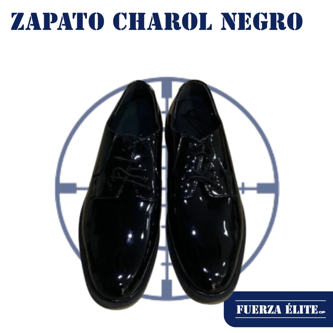 ZAPATO CHAROL NEGRO