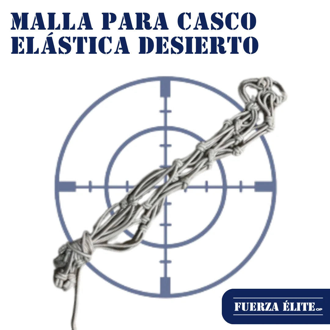 MALLA PARA CASCO ELASTICA DESIERTO