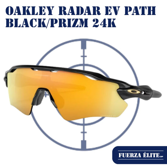 GAFAS OAKLEY RADAR EV PATH POLISHED BLACK/PRIZM 24K POLARIZED REF 009208-C938