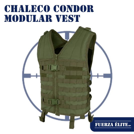 CHALECO CONDOR MODULAR VEST OLIVE DRAB REF MV-001
