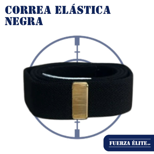 CORREA ELASTICA NEGRA