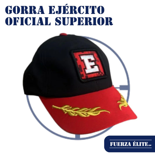 GORRA EJERCITO OFICIAL SUPERIOR (LAUREL)