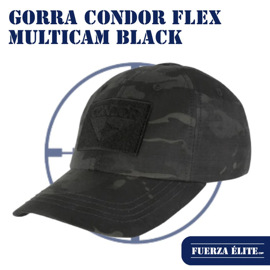GORRA CONDOR FLEX MULTICAM BLACK REF 161080-021